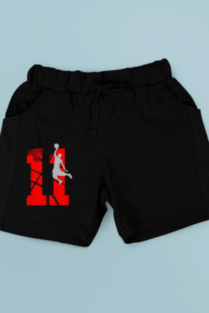 11 Year Old 11th Basketball Birthday PartyTheme Boys Girls Short