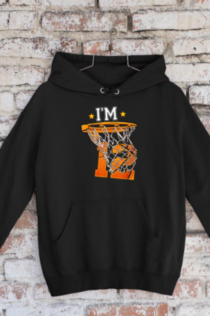 12th Birthday Basketball Shirt I'm 12 Boy Girl 12th Birthday Hoodie