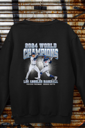2024 Los Angeles World Champions Betts, Freeman MLBPA Tank Top Sweatshirt