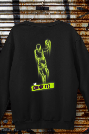 Aesthetic Basketball Dunk Shirt Sport Motivation Sweatshirt