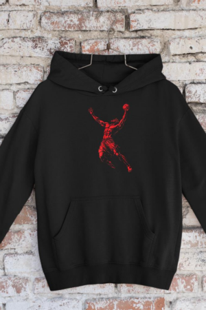 Ancient Athlete Basketball Player Vintage Basketball Hoodie