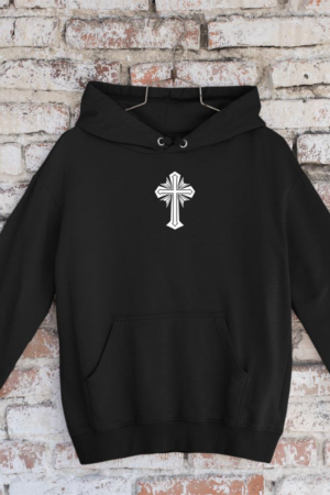 #snirt Christian Cross T-Shirt Motif Cross Hoodie Print Raglan Baseball Tee Hoodie
