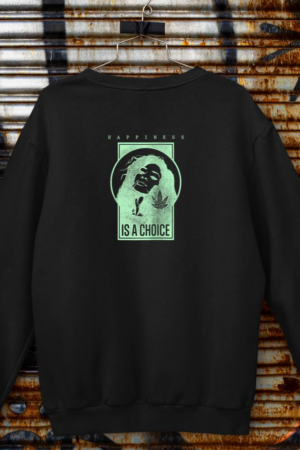 #snirt happiness is a choice, hemp leaf t-shirt hemp hoodie Raglan Baseball Tee Sweatshirt